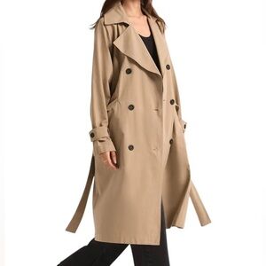 Classic Tan Trench Coat